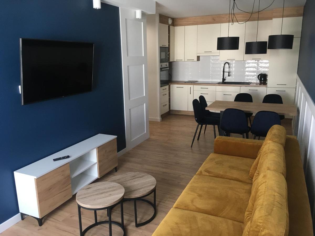 Krakow City Center Navyblue Luxury Apartment ภายนอก รูปภาพ
